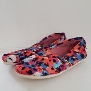 Toms flats shoes women size 10